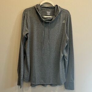 Reebok athletic hooded tunic